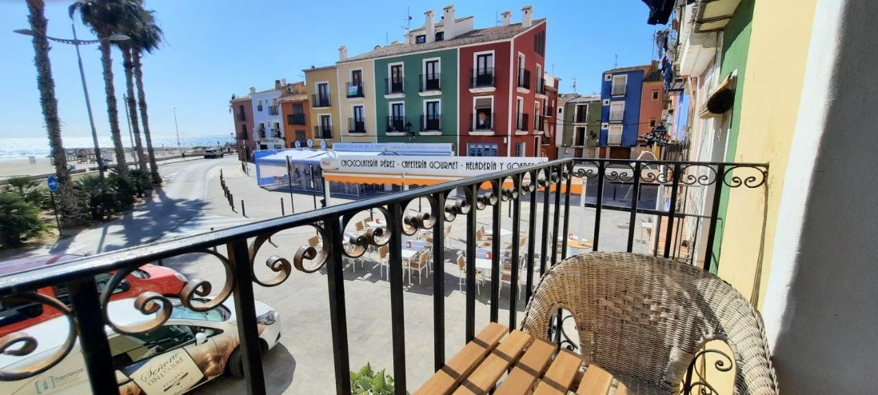 Ar28-1, Coqueto Apartamento En Primera Linea De Playa Вилахойоса Екстериор снимка