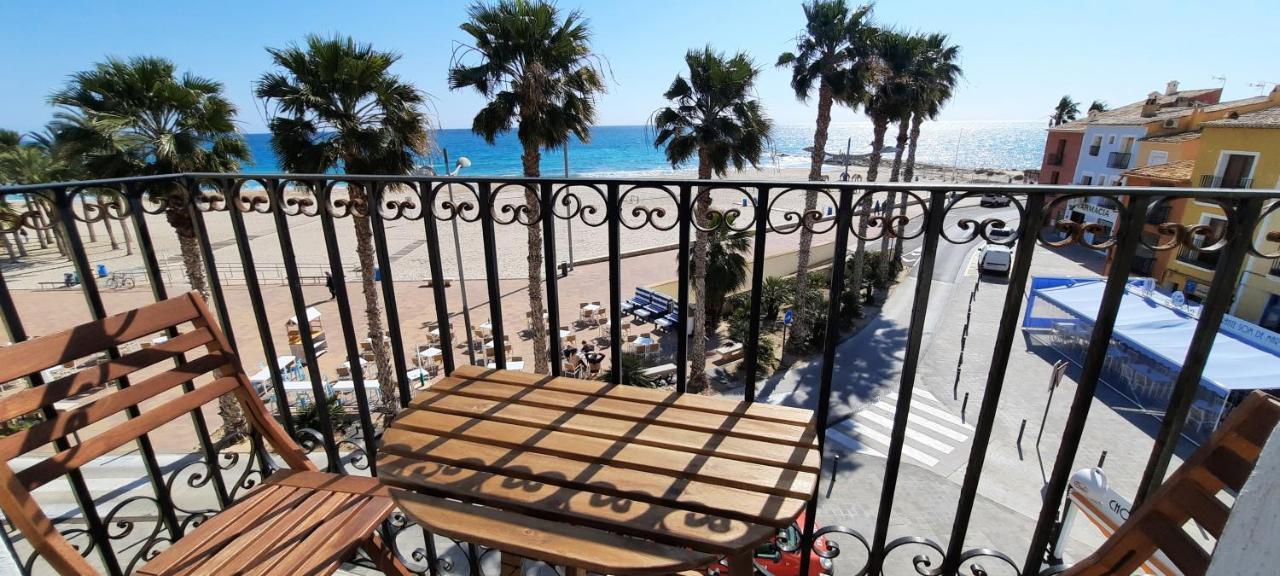 Ar28-1, Coqueto Apartamento En Primera Linea De Playa Вилахойоса Екстериор снимка